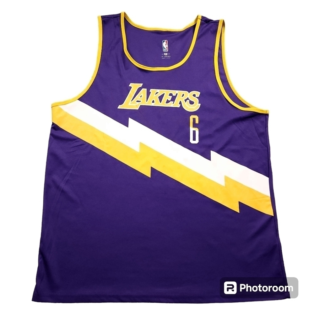 NBA Los Angeles Lakers Tank Jersey Labron James sz XL